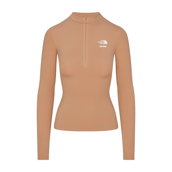 The Northface X Skims Refina Ochre Long Sleeve Top Size medium. - Picture 1 of 6